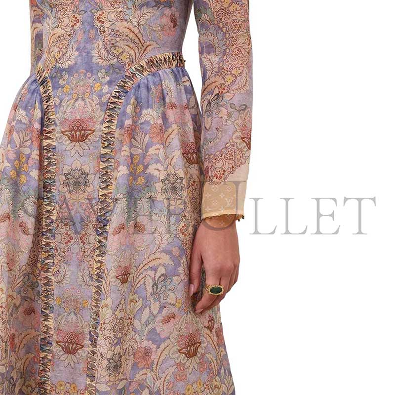 ZIMMERMANN REBELLION BEADED MIDI DRESS 6591DC261